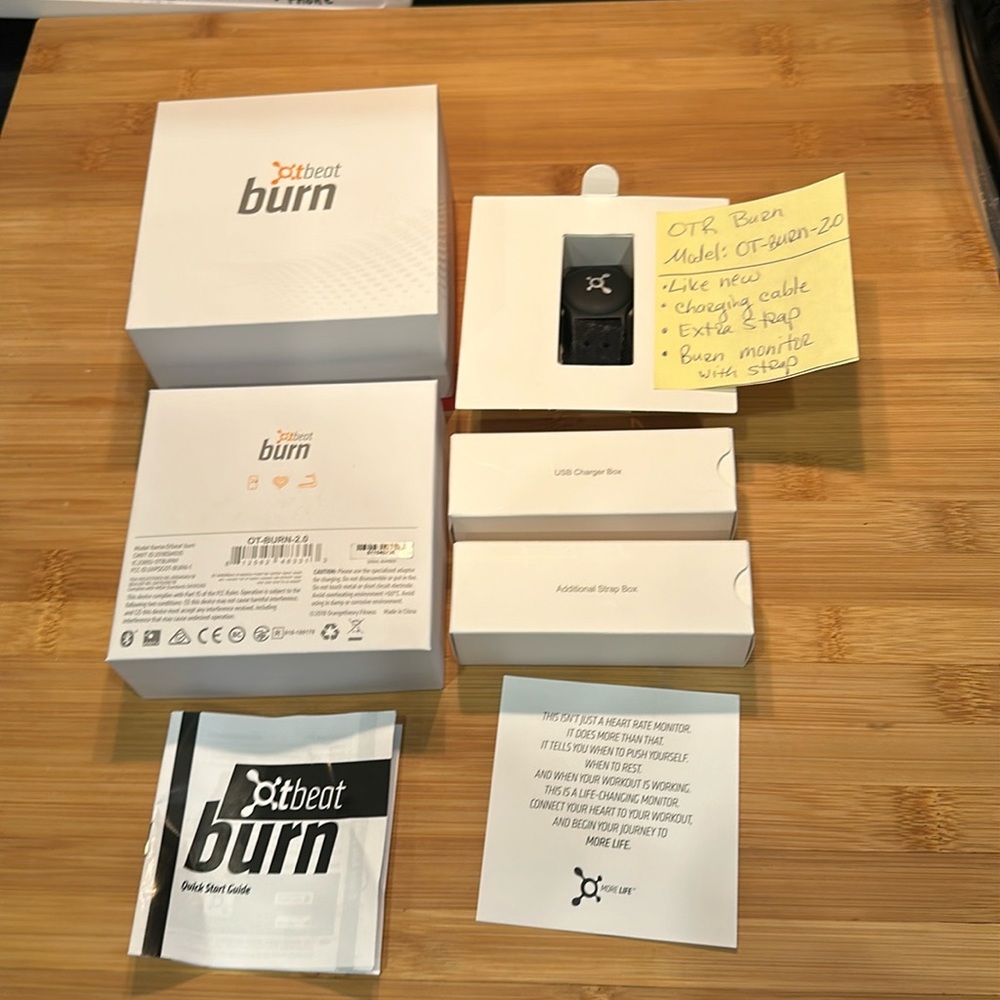 Orange Theory Heart Rate Armband Monitor